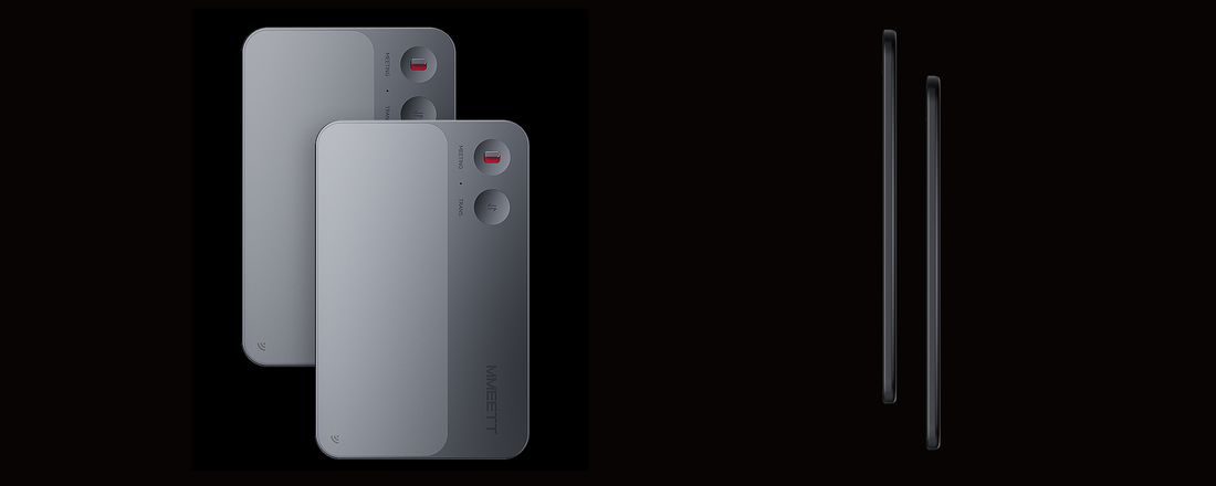 MMEETT AI Card — multi-angle view