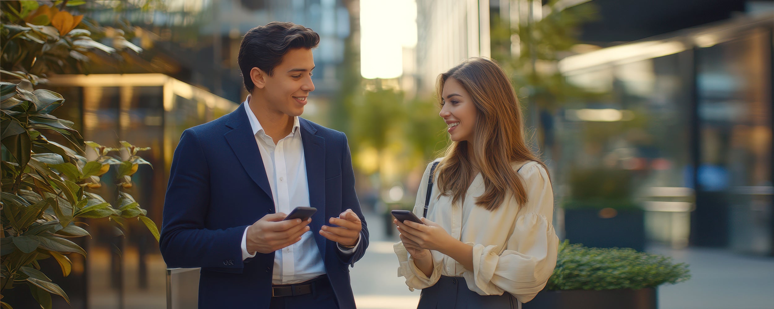 MMEETT AI NFC Business Card in use