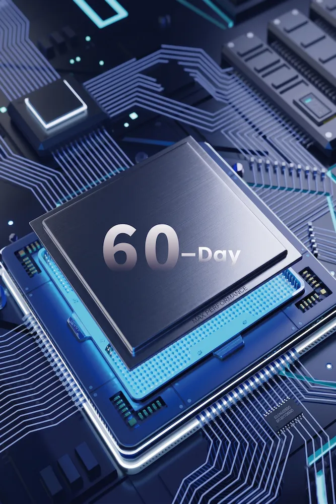 60-day battery life